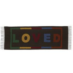 LOVED Scarf, Chocolate