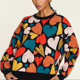 Hearts Sweater