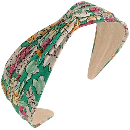 Twist Top Headband, Spring Fleurs