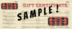 Gift Certificate for In Store Shopping!